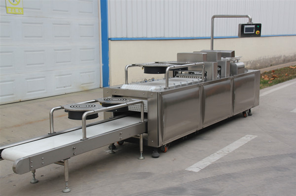 Disc Shape Cereal Bar Forming Machine , Automation Cereal Bar Equipment