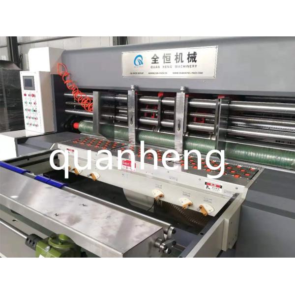 60pcs 10.4" Corrugated Cardboard Flexo Printer Slotter Machine