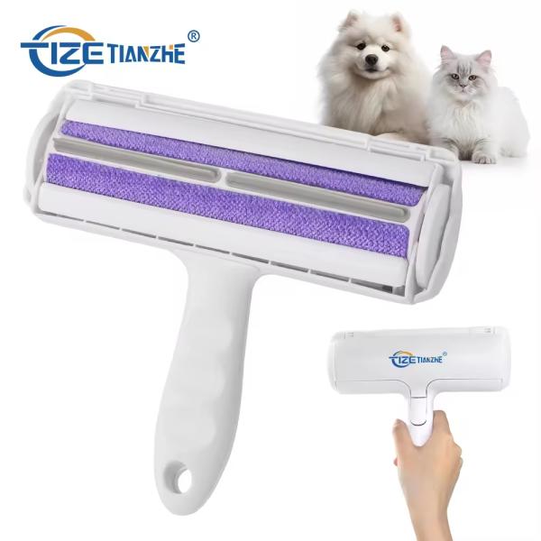 Plastic Pet Cleaning Tools Custom Logo Dog Lint Rollers Reusable