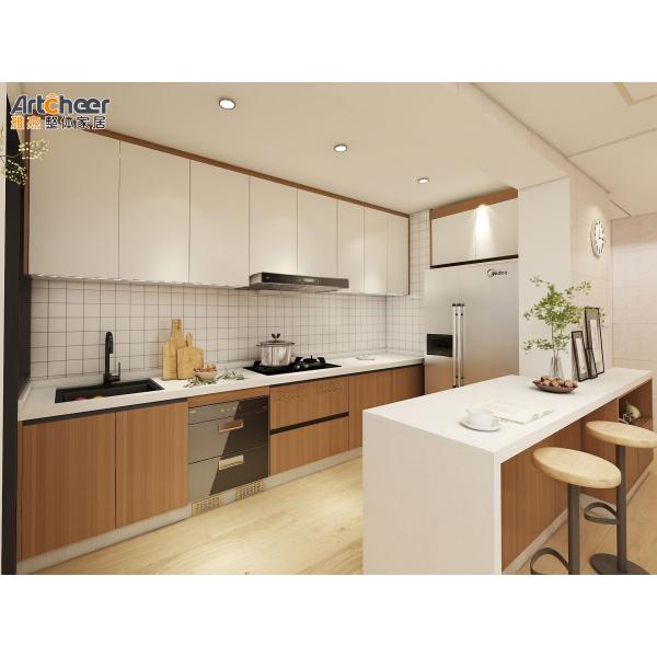 Eco-Friendly Customizable Size Minimalist Design Kitchen Cabinet Modular Base Cabinet