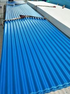Quality 3.0mm Thickness PVC Roof Tiles Weather Resistance Roofing Sheets For Factory for sale