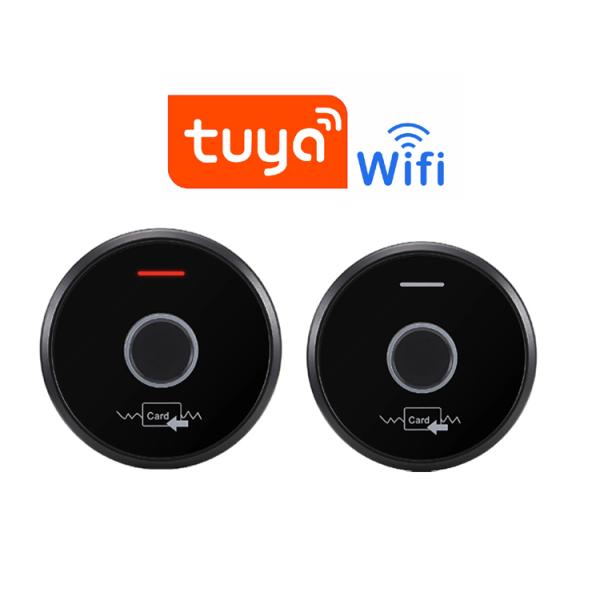 3cm 8cm Fingerprint RFID Card Standalone Access Control Round Type