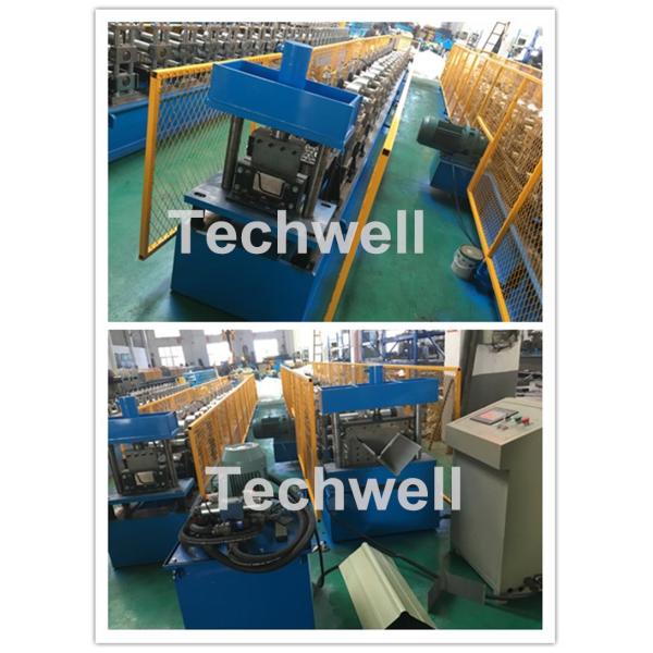 45# C Purlin Roll Forming Machine C Z U Channel 75mm