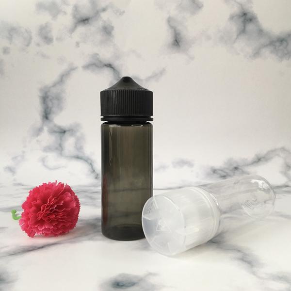 Custom Logo Transparent Round E Liquid Bottles with Various Capacities and Screw Caps