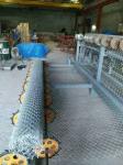PLC control double wire full Automatic Chain Link Fence Machine/Diamond Mesh