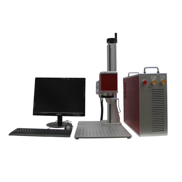 High Pricision Laser Marking Machine Parts , Raycus Fiber Laser Source