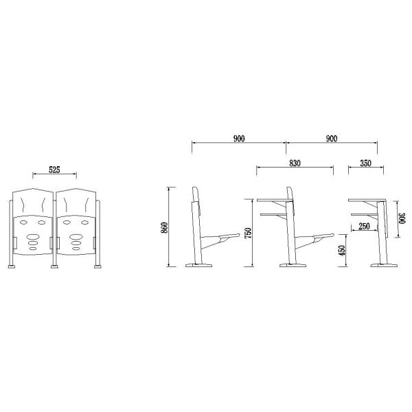 High Quality Cheap School Class Chairs ,Class Desks For Sales