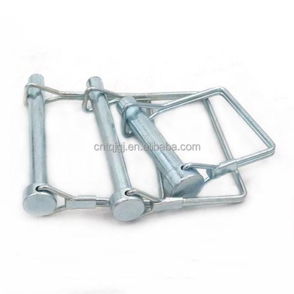 Quick-Release Pins Custom D-Type Double Wire Half Round Safety Pin Stainless Steel 201/304/316 Steam Oxide Nitride Finish