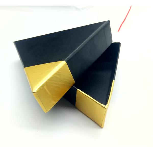 Customized Triangle Necklace Box Color-Logo-Size with Paper Material Sample Time 7 Days