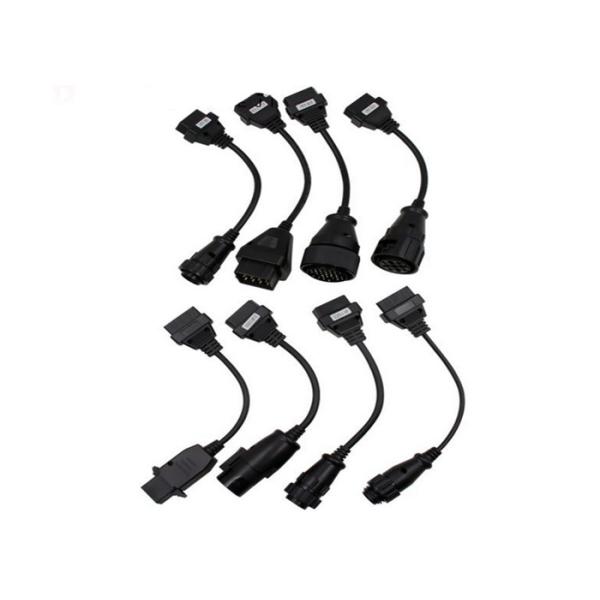 Truck Extension Car OBD Cable , OBD2 Extension Cable TCS CDP Pro 8pcs Full Sets