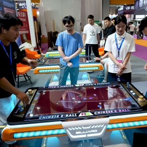 Digital Billiard Coin Arcade Machine AR Electronic Interactive Pool Table