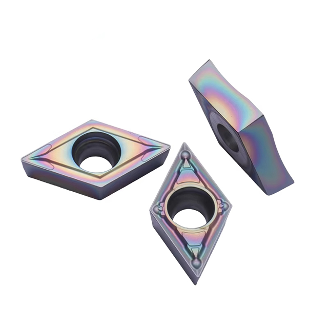 High Performance Precision Ground DCMT CNC Insert with 55° Angle D and 7° Angle C for Metal & Non-Metal Machining