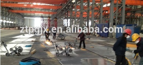 Hand Push Stainless Steel Polishing Machine For Welding Part / Flat Surface