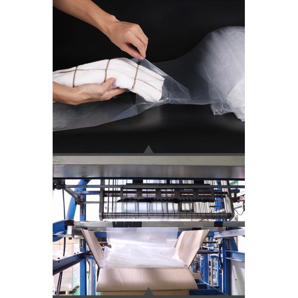 Thickness 0.03mm LDPE Plastic Fan Folded Pre Opened Bags