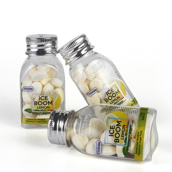 Healthy Lemon Flavor Compressed Candy Zero Sugar