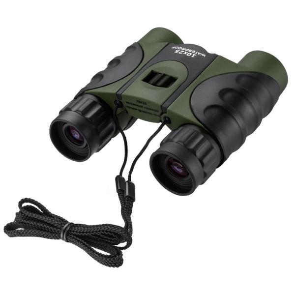 25mm Objective Lens 6.5 Degree Floating Waterproof Binoculars With Compass