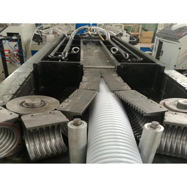 Style PE PVC Single Wall Corrugated Pipe Production Line with Automatic Control System