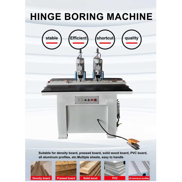 accuracy Double Head Mini Bench Hinge Opening Drilling Guide Locator Hinge Drilling Boring Machine