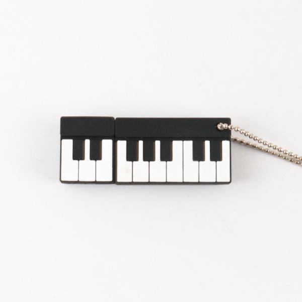 Flash Memory UDP or PCBA Custom USB Flash Drives with Open Mold Piano Shape