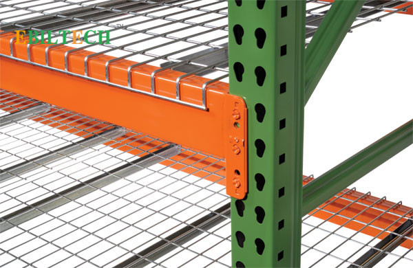 Metal Storage Teardrop Racking System Spring Automatic Safety C Type
