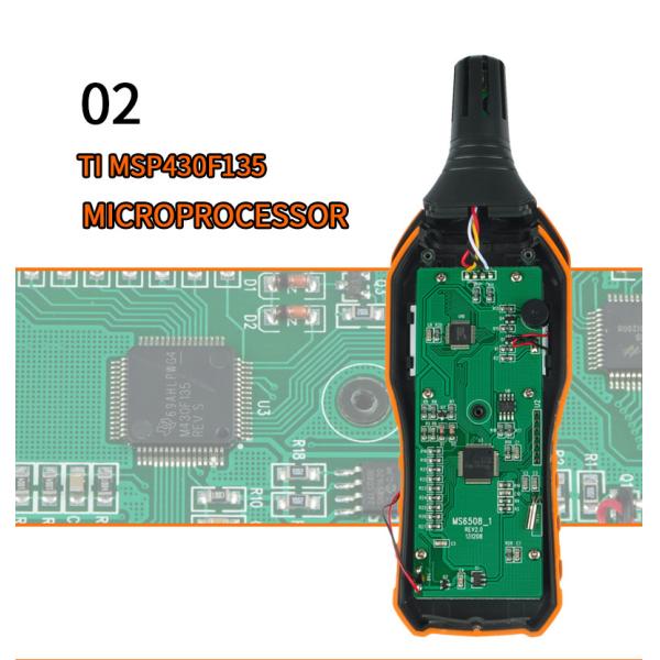 High Accuracy Digital Thermometer Humidity Meter With °C / °F Unit Selection