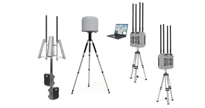 S90A-D Anti Drone Module with 60-6000MHz Detection Frequency 5km Range and 2000m Interference Distance