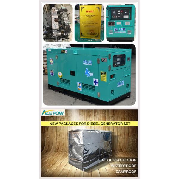 3 Phase 40KVA 230V Canopy Diesel Generator