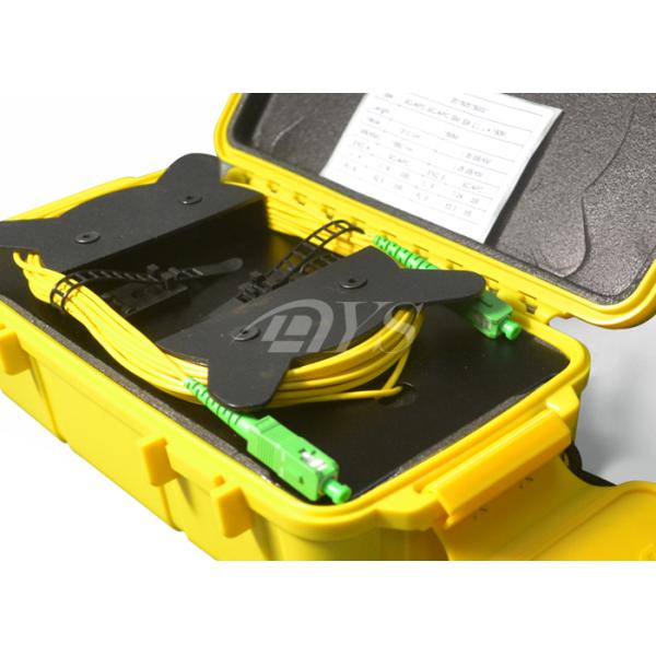 SC / APC Fiber Optic OTDR Launch Cable Box