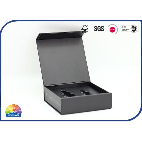 1200gsm Grey Cardboard Collapsible Present Box Matte Lamination