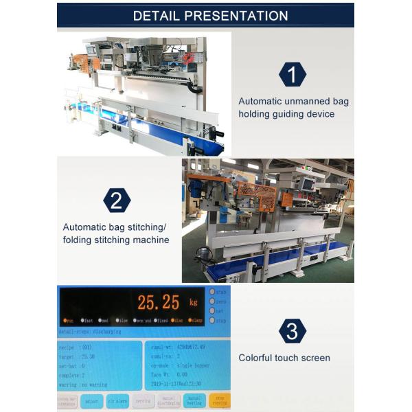 25-50kg Automatic Dry Mortar Packaging Machine Multi-Function Packaging for Manufacturing Plant