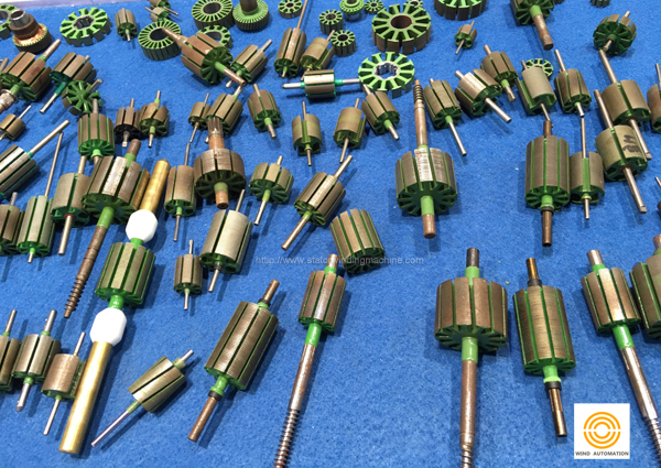 Electrostatic Resin Powder Coating Machine Armature Rotor Stacks Encapsulation