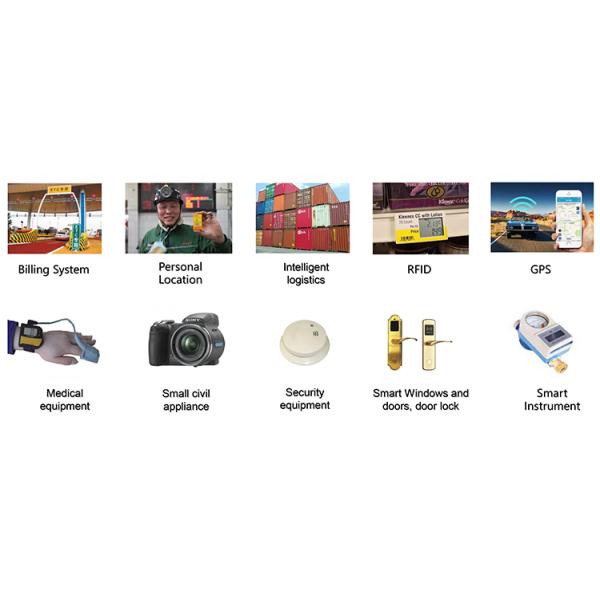 Flexible Lithium Manganese Dioxide Battery CP305050 RFID Reader