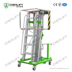 Quality Ce Certified Hand Winch Elevating Lift with 3.2m Platform Height for sale