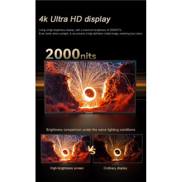 High Brightness Hanging Shop Dual Sided LCD Display window display Player