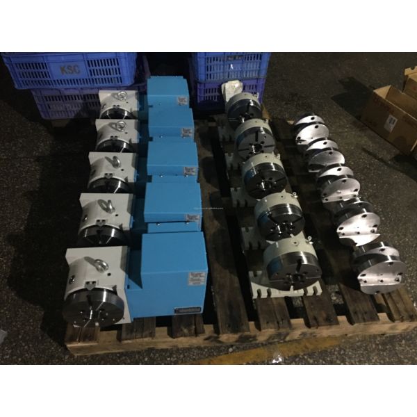 CNC turntable bearing system
