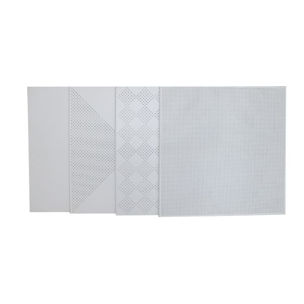 Diagonal Aluminium Perforated Ceiling Engineering Panel 600x600mm