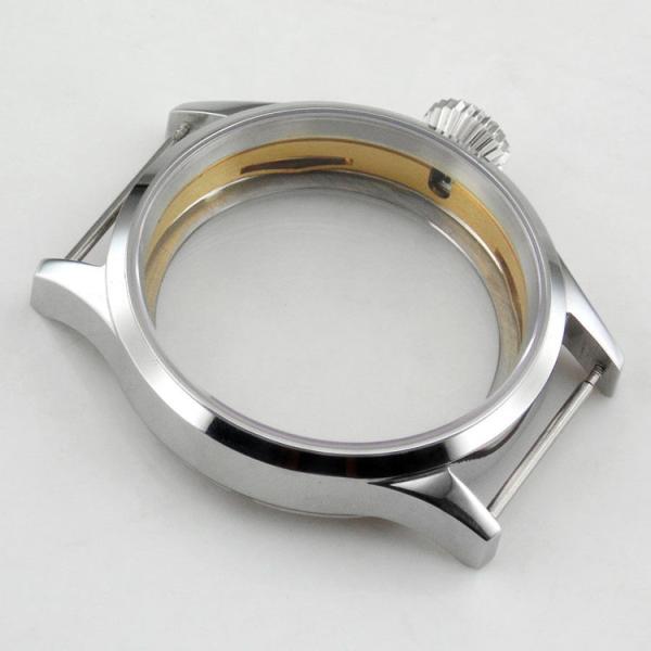 SS301 Stainless Steel Case Back ODM Automatic Movement Watch Case
