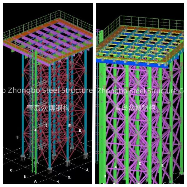 Water Tank Tower Design Model and Specifications