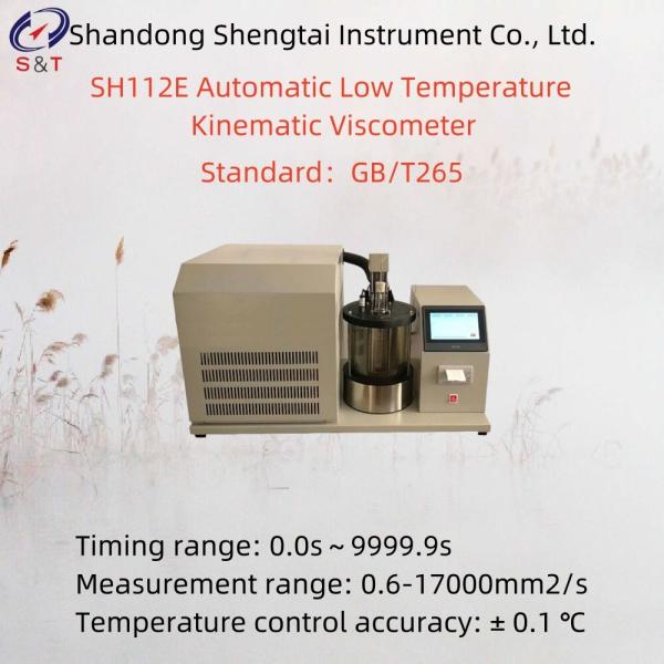 Automatic Low Temperature Kinematic Viscometer Heating Power 750W
