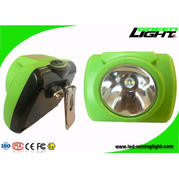 USB Charging 13000lux LED Mining Light PC Beam Safety OLED Screen With Push Button