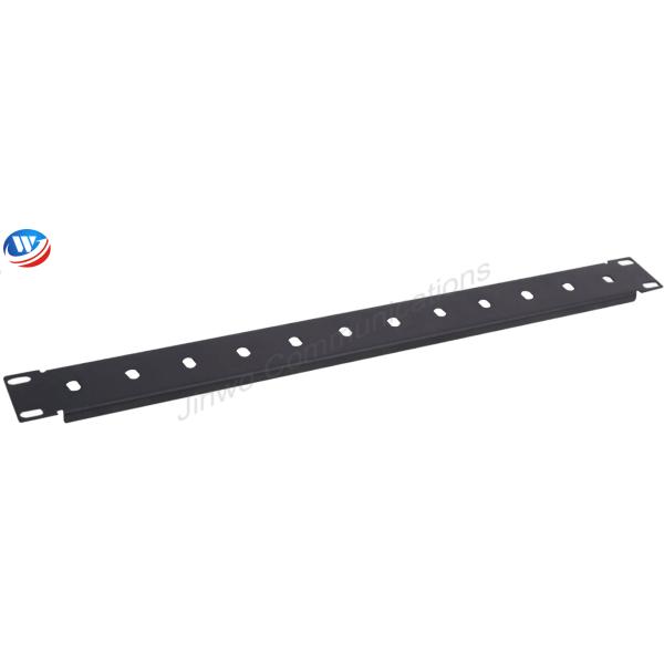 GB/T Horizontal Cable Manager 12 Port Fiber Cable Management Rack