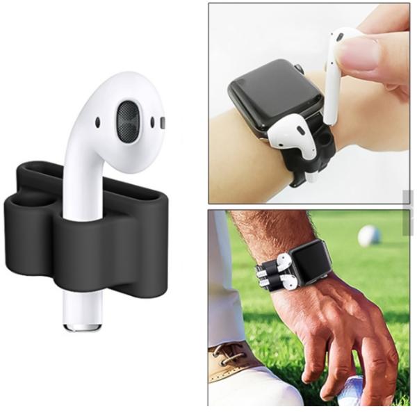 Waterproof Mobile Phone Accessories Anti - Lost Rope + Silicone Case + Earphone Hang Buckle + Earplug Cover