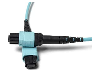 8 Core OM3 Multimode MPO MTP Cable with Female Polarity B for High-Speed Data Transmission