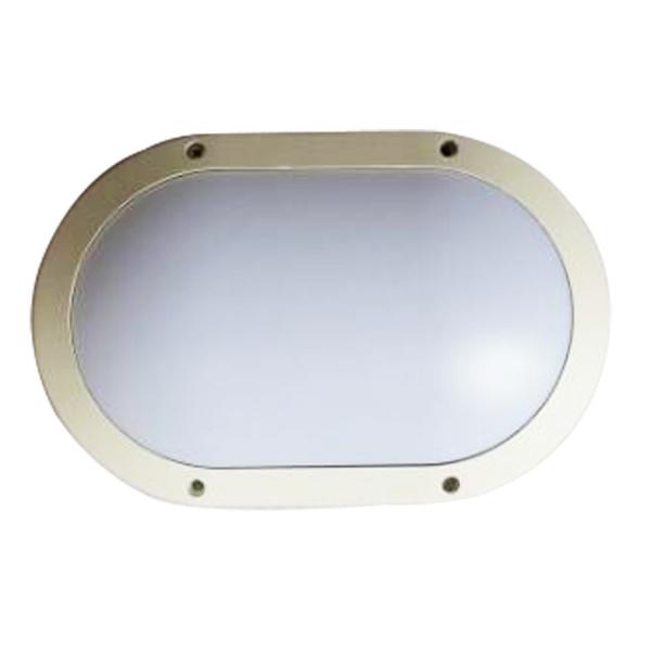 Low Energy Interior / Outside LED Bulkhead Light 12v 24v 48v DC High Impact Resistance