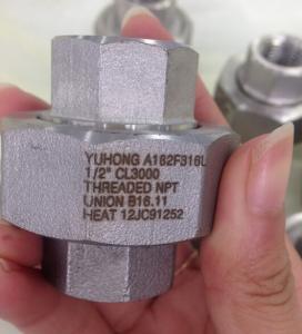 Stainless Steel Forged Fitting , A182 F304L , F316L , ASME B16.11,NPT,SW , 90°ELOW , 3000# , 6000# , 1/2