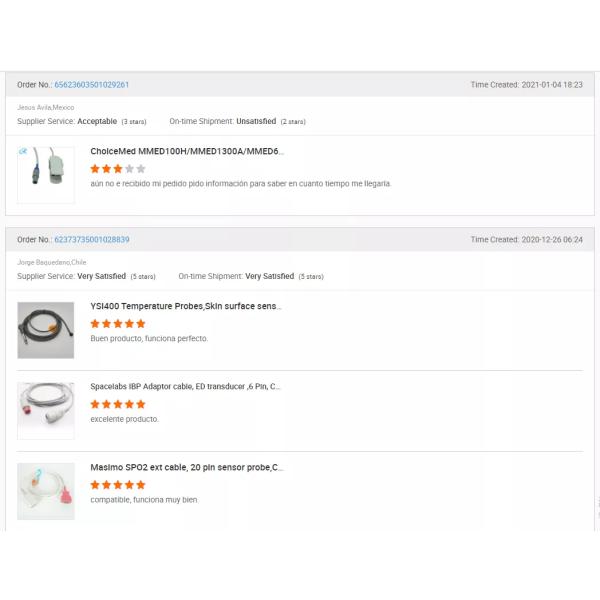 Short Neonate Wrap Ds100a Spo2 Sensor 30cm 9pin TPU Jacket
