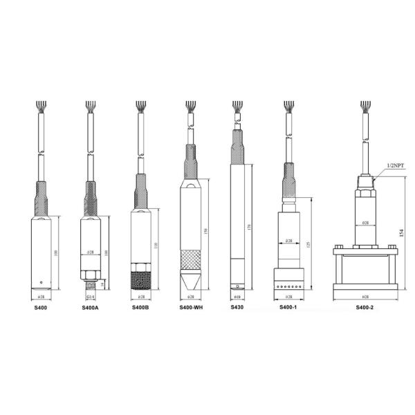 Small Size High Precision Level Transmitter Reinforcing Rib Deep Well Level Measuring