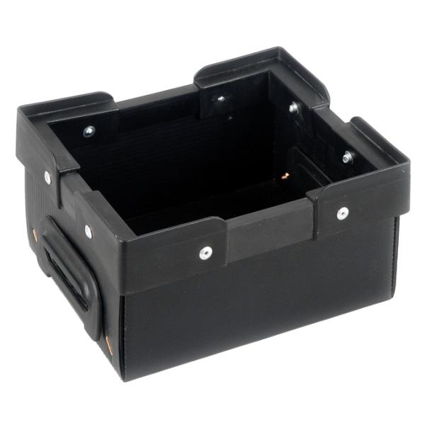 Corrugated Plastic Box Customsized ESD PP Foldable Antistatic Corrugated Storage Box