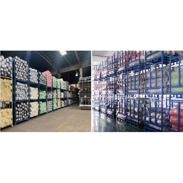 A19: Foldable Stacking rack Demountable Stacking rack for Canvas Textile Rolls Fabric Stackable Rack