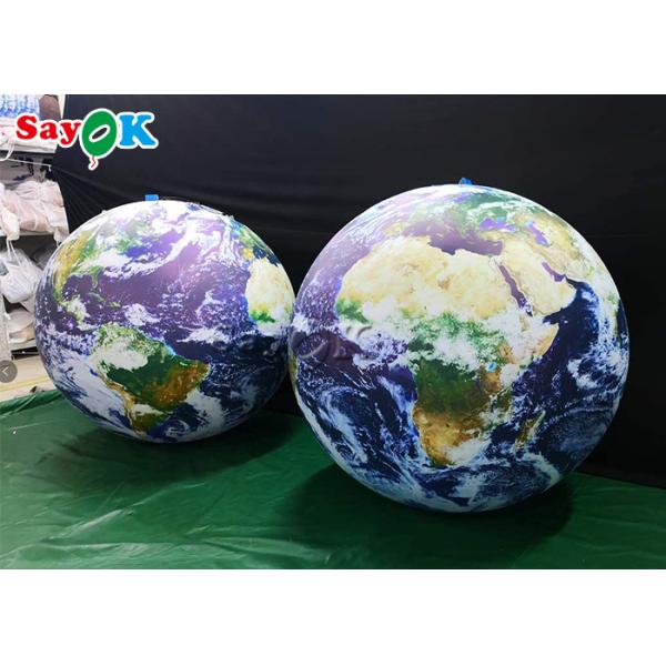 60'' Inflatable Lighting Decoration Hanging Blow Up Planets System
